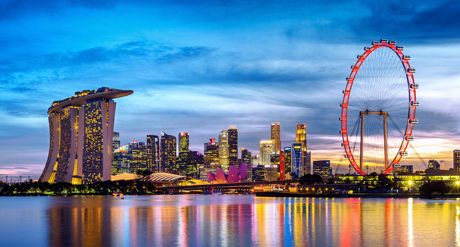 Singapur Smart Nation con sensores IoT y transporte inteligente