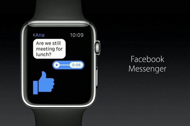 facebook messenger apple watch