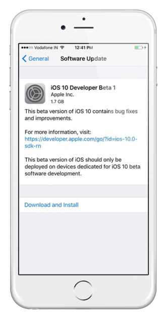 iOS-10-beta-1-OTA-update