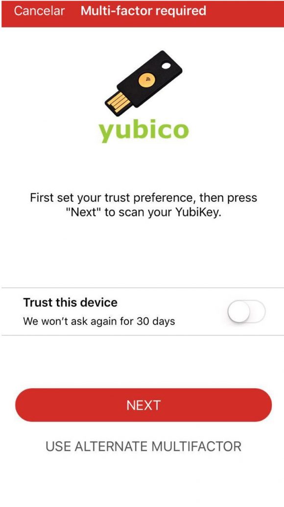 yubikey last pass