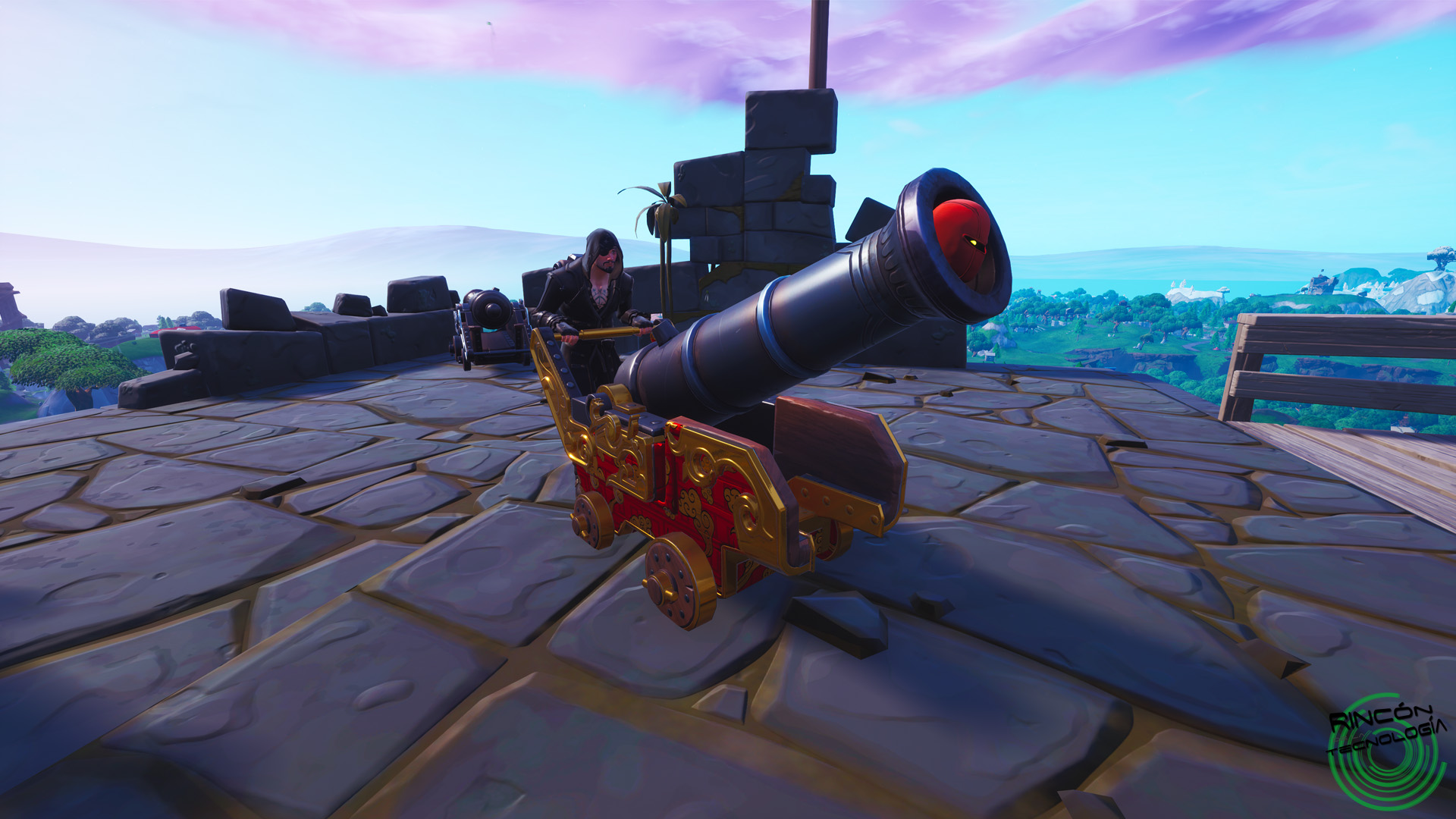 asi es los piratas has dejado una gran cantidad de canones repartidos por toda la isla estos se unen a la lista de vehiculos disponibles dentro de - donde esta escalones estivales fortnite